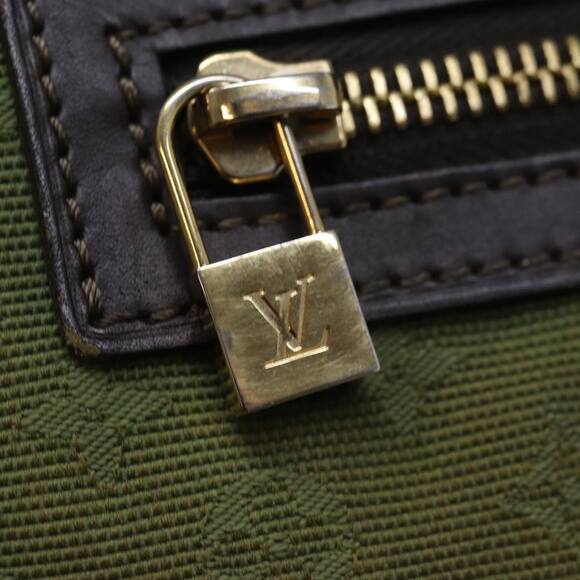LOUIS VUITTON Monogram Mini Sac Catline Hand Bag Tst Khaki M92327 - Picture 14 of 16
